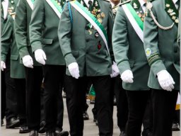 Schützenfest 2025 Samstag Ehrenmal