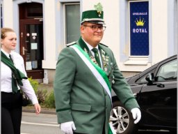 Schützenfest 2025 Samstag Ehrenmal