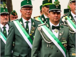 Schützenfest 2025 Samstag Ehrenmal