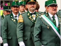 Schützenfest 2025 Samstag Ehrenmal