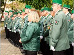 Schützenfest 2025 Samstag Ehrenmal