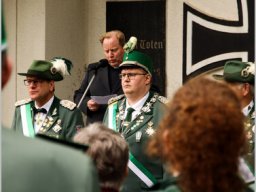 Schützenfest 2025 Samstag Ehrenmal